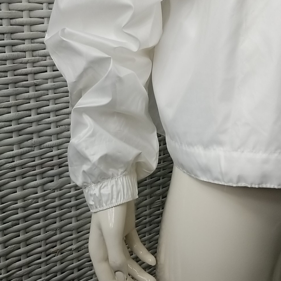 Nike Floral Cropped Windrunner Jacket AR5151 100 - Picture 6 of 14